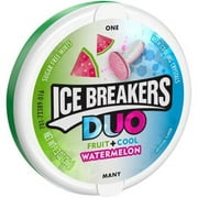 ICE BREAKERS DUO Watermelon Flavored Mints (Pack of 4)