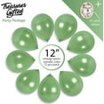thumbnail image 2 of Pearl Sage Green Balloons - 12 Inch Latex Balloons - 72 Pack, 2 of 6