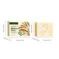 thumbnail image 3 of Jabón exfoliante de avena, jabón limpiador corporal, jabón artesanal de 100 g., 3 of 7