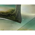 thumbnail image 3 of Ambesonne Forest Quilted Coverlet 3 Pcs, Tree, King Size, Cream Green Teal, 3 of 4