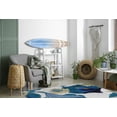 thumbnail image 3 of 4' x 6' Simply Daisy Lotokoi Oriental Chenille Area Rug, Blue, 3 of 4
