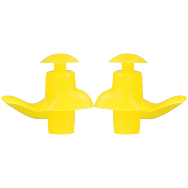 1 par de tapones para los oídos de silicona impermeables para natación para adultos, nadadores, niños, buceo, tapones para los oídos suaves y antiruido