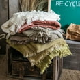 thumbnail image 2 of Cotton Throw Sofa Blanket, 2 of 11