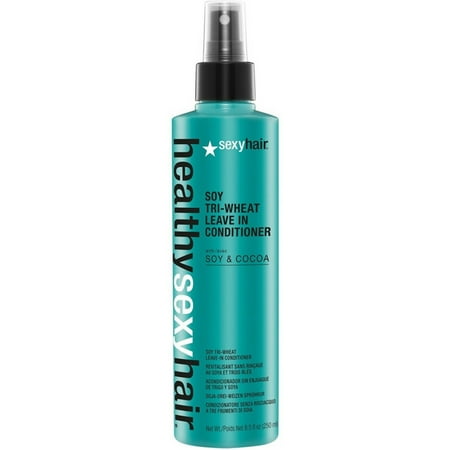 4 Pack - Healthy Sexy Hair Soy Tri-Wheat Leave In Conditioner, 8.5 (Best Leave In Conditioner Uk)