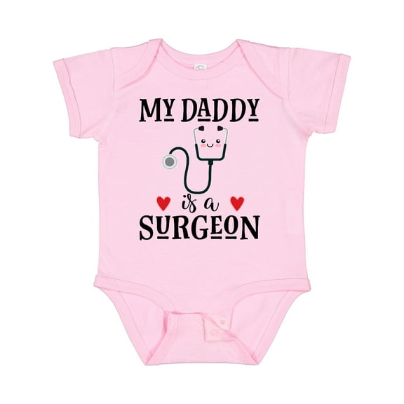 Inktastic Surgeon Daddy Doctor Baby Clothes Boys or Girls Baby Bodysuit