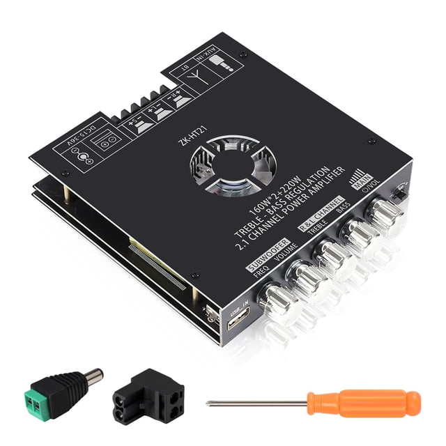 Placa Amplificadora Bluetooth Cozychord ZK-HT21 Canal 2.1