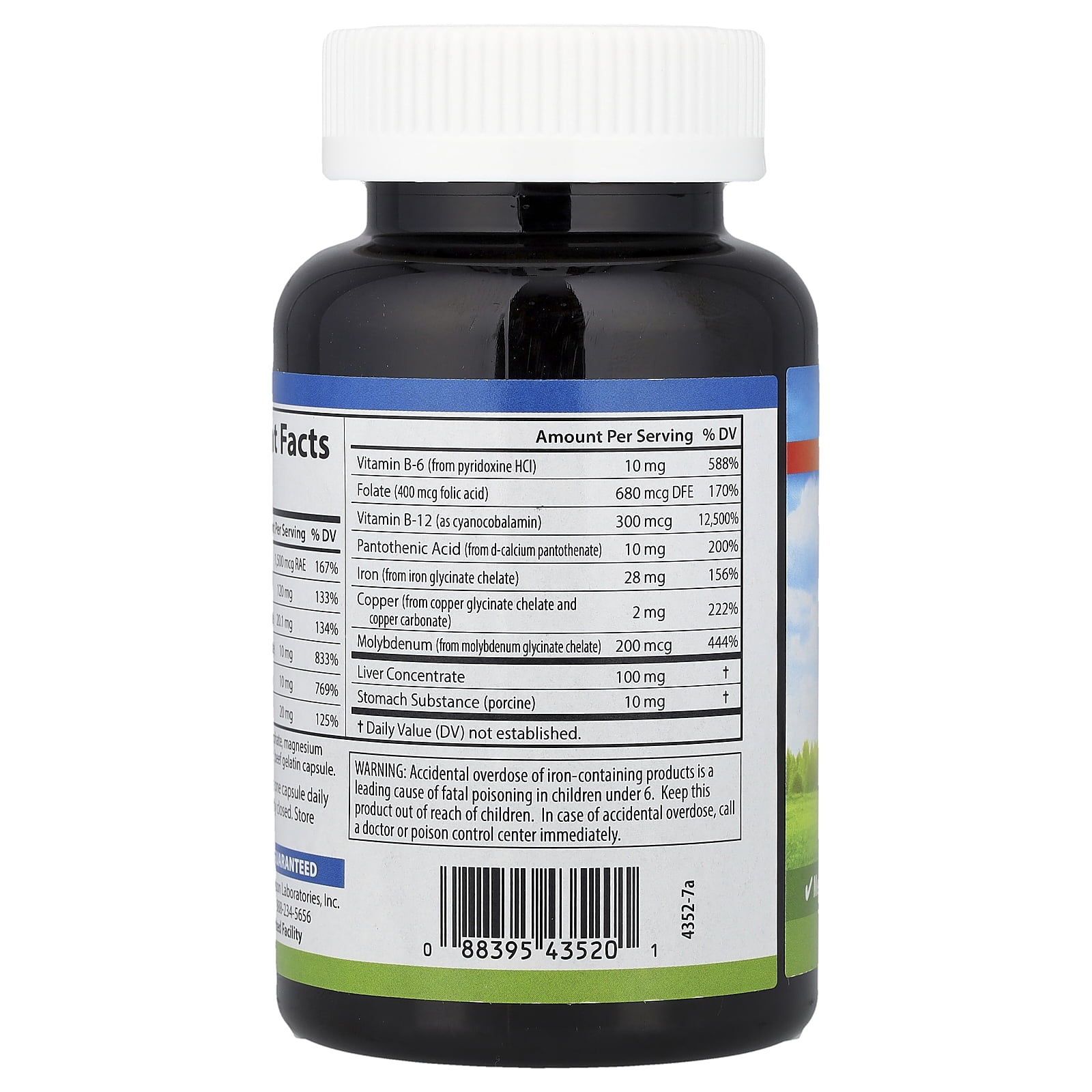 Carlson Women's Iron Restore, 180 Capsules