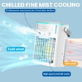 thumbnail image 3 of Portable Evaporative Air Conditioner in Gray with Remote and Night Light, 3 of 7