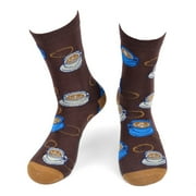 Parquet Women's Coffee Novelty Socks