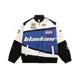 thumbnail image 4 of -Chaqueta de carreras Vintage para mujer, ropa de calle Coreana de gran tamaño, chaquetas de Hip Hop de motocicleta, abrigo de béisbol a juego de colores para mujer, 4 of 5