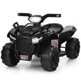 thumbnail image 1 of Costway 6V Kids ATV Quad Electric Ride On Car Toy Toddler w/LED Light&MP3 Black, 1 of 10