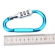 thumbnail image 5 of Mosquetón de seguridad Ticfox para equipaje y bolsa de viaje con bloqueo de seguridad azul, 5 of 11