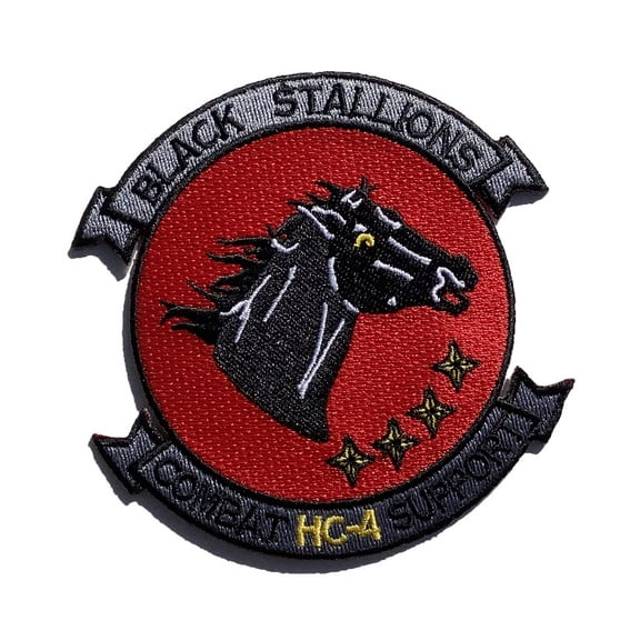HC-4 Black Stalions Squadron Patch – Sew On,4x4