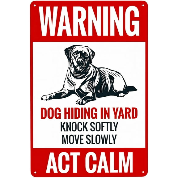 Retired Person On The Premises Knows Everything and Has Plenty of Time to Tell It - 8"x12" Vintage Metal Warning Sign, Funny Decor for Garage Man Cave Bars Cafes Bedroom