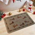 thumbnail image 6 of Hyknon Dog-Themed Bath Mat Non-Slip Absorbent Washable Quick Dry Bathroom Rugs Decorative 23.6x15.7" Carpet for Shower Bathtub Kitchen Sink Floor, 6 of 6