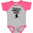 thumbnail image 3 of Inktastic Skiing Future Skier Boys or Girls Baby Bodysuit, 3 of 5