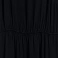 thumbnail image 4 of Babysbule Women's Summer Dresses Clearance Fashion Women O-Neck Casual Solid Sleeveless Beach Wooden Ears Above Knee Dress, 4 of 4