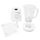 thumbnail image 2 of Licuadora 2 Vel Vaso Plastico 1.5 L Blanco Decakila KUJB014W, 2 of 4