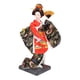 thumbnail image 5 of Estatuilla decorativa de muñeca geisha, figura étnica, muñeca hecha a mano, adorno para el hogar Estilo B, 5 of 9