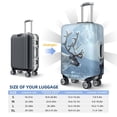 thumbnail image 4 of Gukieu Winter Reindeer In Snowy Mountains Print Suitcase Protective Cover, Elastic Zipper Buckle Suitcase Protective Cover, Suitable for Travel, Business Trip-X-Large, 4 of 7