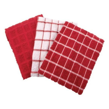 

82483 Terry Cotton Kitchen Towel Paprika - pack of 3