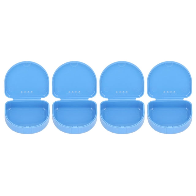 Orthodontic Retainer Box, 12 Pcs Tooth Aligner Case Plastic For Daily Use