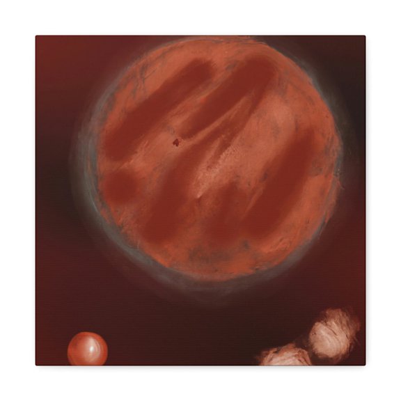 Mars: Red Sunrise - Canvas