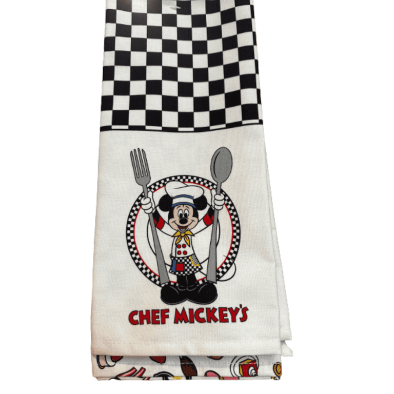 Disney Kitchen Towel Set - Colorful Mickey and Pals Cuties