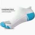 EALLCO Women's Stretch Ankle Low Cut Athletic Socks, Cushioned Running