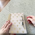 thumbnail image 4 of Metal Heart Shaped Pen Clip Holder, Silver Gold Rose Gold Sturdy Metal, Portable Desk Organization Stationery Accessory, Everyday Writing Souvenir, 0.39" x 0.75" x 2.8", KTFgvq, 4 of 5
