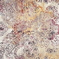 thumbnail image 3 of SAFAVIEH Monray Blair Floral Geometric Polyester Area Rug, Red/Multi, 4' x 6', 3 of 3