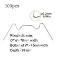 25pcs Greenhouse Fixing Clips Nail Greenhouse Glass Pane Fixing Clip ...