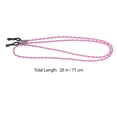 thumbnail image 3 of Miangastore 4Pcs Colorful Leather Glasses Neck Strap String Rope Band Leather Eyeglass Cord Adjustable End Glasses Holder (Blue, Purple, Black and Pink), 3 of 8