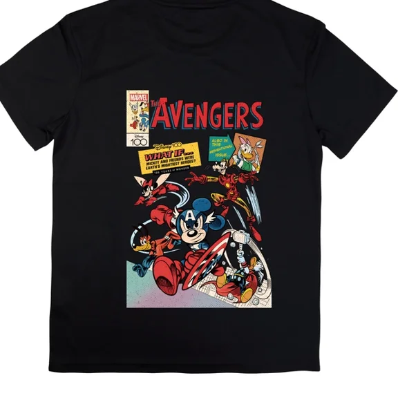 Mickey Mouse & Friends Disney Avengers T-Shirt Unisex Adult Size XL