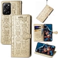 thumbnail image 2 of Funda Cartera FOXDOCK para XIAOMI POCO X5 Pro , Flip PU con Relieve de Gatos y Perros, Tarjetero y Soporte, 2 of 6