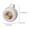 thumbnail image 3 of Portable Silent Mini Bladeless Fan Clip on, Silent Mini Bladeless Electric Fan with Adjustable 3-Speed, Fans Clip On For Outdoor & Travel & Office, Travel Accessories, 3 of 8