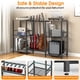 thumbnail image 4 of Soporte para guitarra y amplificador HIXICOPA Guitarra Rack con estantes, 4 of 6