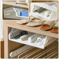 1Pc Plastic Kitchen Storage Rack Multipurpose Rack Storage Shelf (White