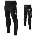 thumbnail image 1 of Men's Cycling Bike Pants 4D Padded Long Bicycle Compression Tights, 1 of 8