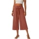 thumbnail image 1 of Pantalones Sueltos para Mujeres de Verano Pata Recta de Color Sólido con Bolsillos Y Cintura Elástica para Pantalones Casuales para Mujeres de Verano, 1 of 6