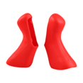 thumbnail image 3 of 2 fundas de silicona antideslizantes para palanca de cambios de bicicleta rojo, 3 of 9