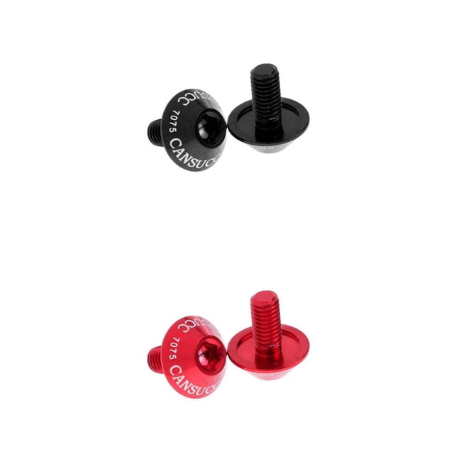 4 piezas de soporte de perno de jaula para botella de agua, tornillo M5x10mm para , de montaña, , , tornillos hexagonale Zulema Pernos de la jaula de la botella de agua