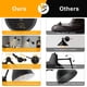 thumbnail image 1 of Luz de pared enchufable, iluminación de pared con interruptor regulable, luz de pared con brazo oscilante, luz de pared industrial de metal negro, base E26 de seguridad, cable de enchufe de 6 pies Zhivalor CZJJ-HY136, 1 of 2