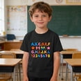 thumbnail image 2 of Odeerbi Niños Niñas Camiseta de Algodón Manga Corta Casual Cuello Redondo Linda Camisetas Impresas, 2 of 9