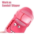 thumbnail image 3 of Baby Clogs Funny Garden Shoes Non-Slip Plastic Kids Sandals Closed Toe Slippers Cute Infant Toddler Beach Shower Shoes for Boys and Girls 0-5 Years, 3 of 7