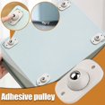 thumbnail image 1 of Caja de almacenamiento Xhegex con polea inferior que puede girar 360 grados, ruedas pequeñas, regalo de almacenamiento para el hogar, 1 of 8