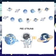 thumbnail image 6 of Outer Space First Birthday Decorations, Houston We Have A One Year Old Banner, First Trip Around The Sun 1st Birthday Photo Banner for Boys Space Astronaut Rocket Universe Party Supplies, 6 of 6