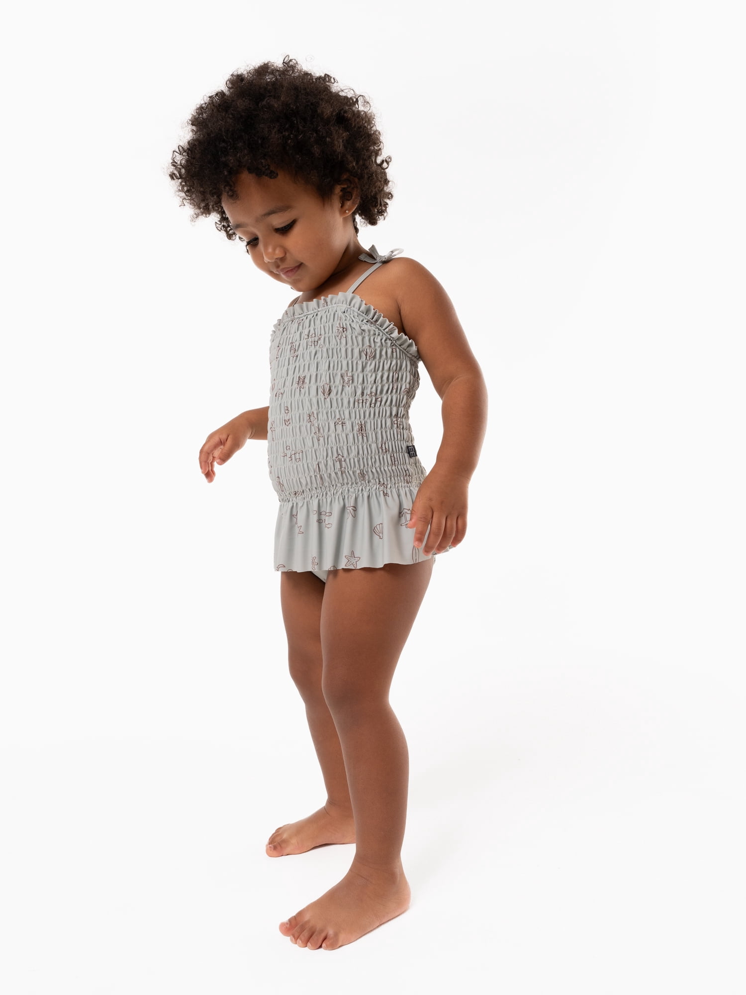 Modern Moments by Gerber Smocked One-Piece Swimsuit (Girl’s, Sizes 12M-5T)