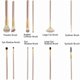 thumbnail image 2 of 12 Piece Makeup Brushes Set | Horse Hair Professional Kabuki Makeup Brush Set Cosmetics Foundation Makeup Brushes Set Kits with White Cream-colored Ca, 2 of 4