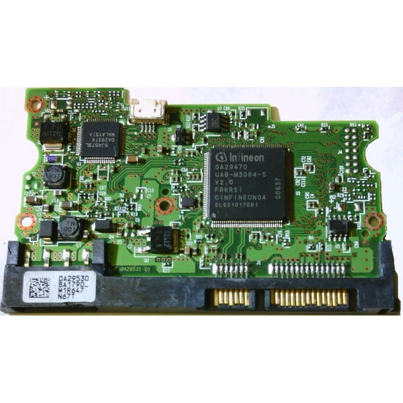 HDT725025VLA380, 0A29530 BA1790_, 0A33423, BA2029, Hitachi SATA 3.5 PCB